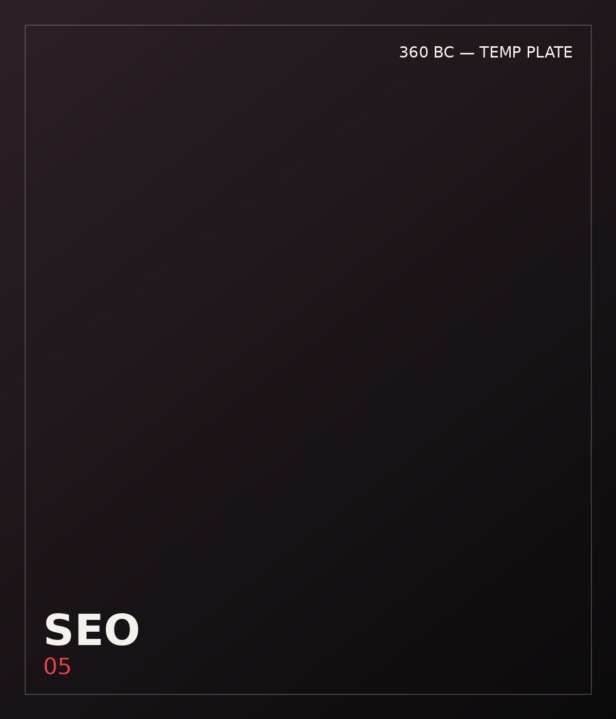 SEO — placeholder, to be replaced with 360 BC footage